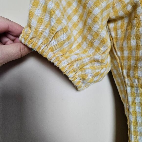 Nasty Gal Tie Bust Mini Gingham Dress - Picture 4 of 9